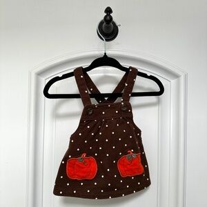 Carter’s NB Thanksgiving Pumpkin Fall Halloween Jumper Dress